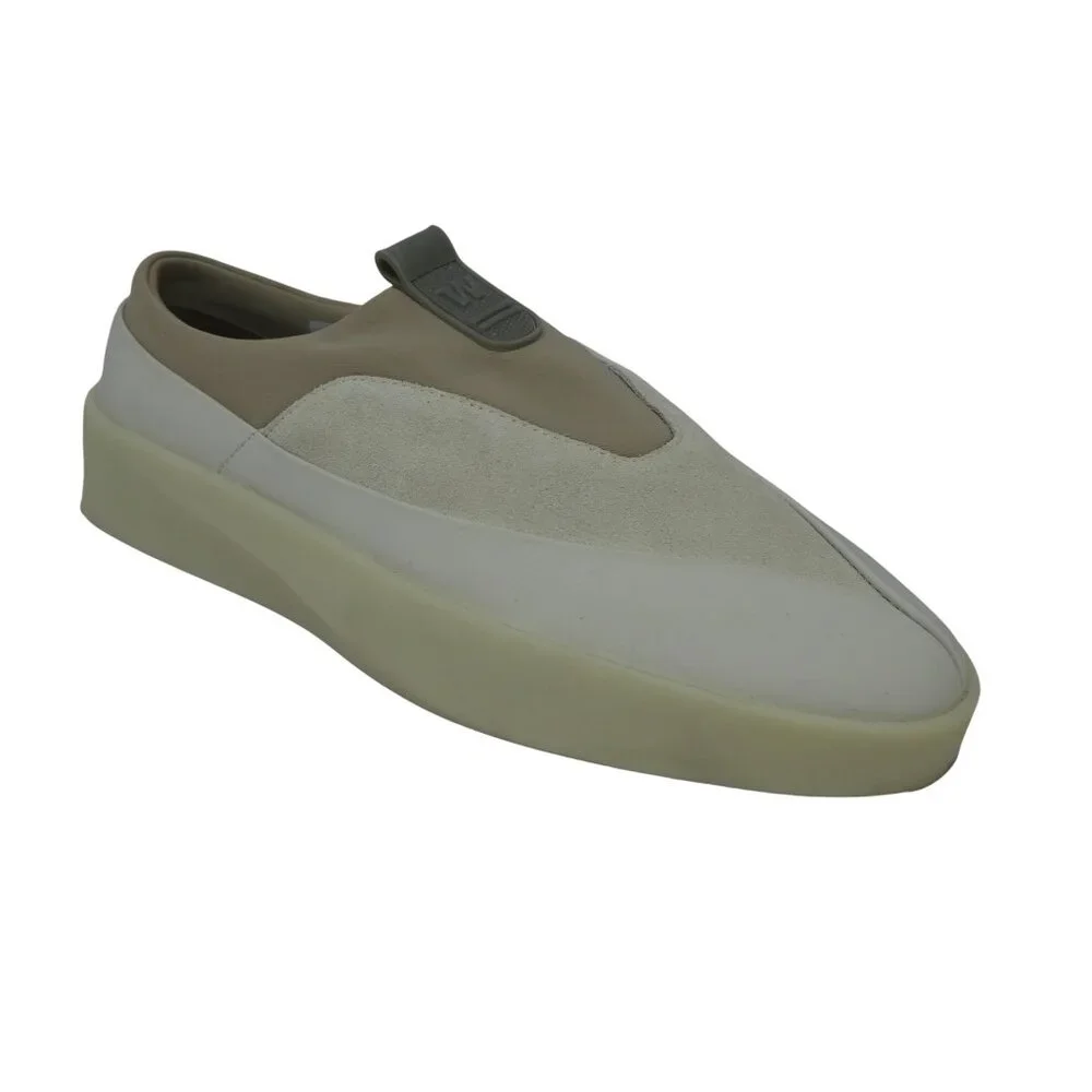 Wolf & Shephard Cruise‎ Ace White Cream Italian Leather Slip On Loafers Shoes